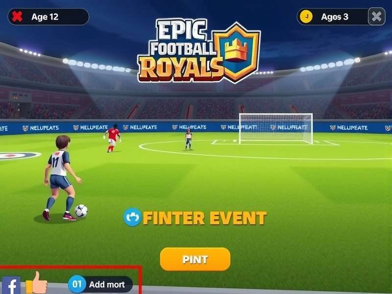 Epic Football Royals Game Screenshot